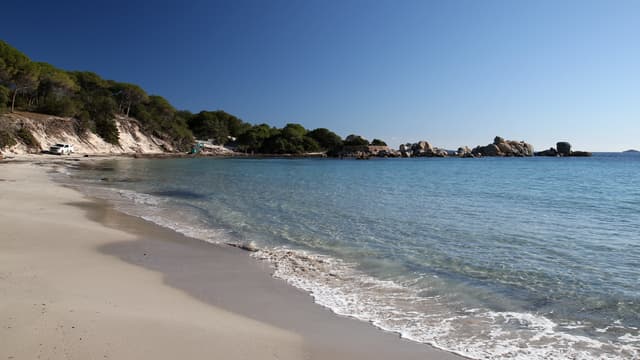 La plage de Palombaggia, près de Porto-Vecchio. (photo d'illustration)