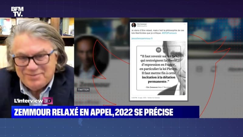 Gilbert Collard: "S'il est réellement candidat, Éric Zemmour prendra des électeurs à tout le monde" - 08/09