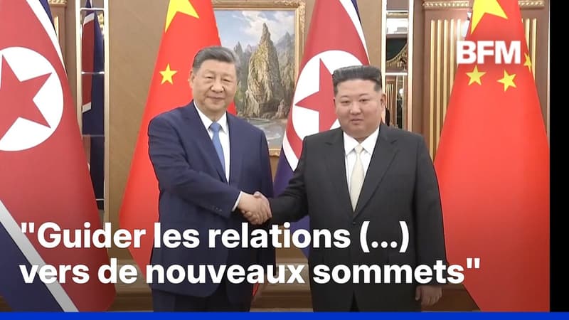 Le président chinois veut porter la relation avec la Corée d