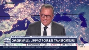 Jean-Sébastien Barrault (FNTV) : l'impact du coronavirus pour les transporteurs - 06/03