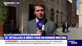 À Nîmes, Bruno Retailleau boucle sa campagne pour la présidence du parti LR avec un dernier meeting