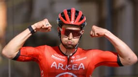Kévin Vauquelin lors de la 2e étape du Tour de France, le 30 juin 2024.
