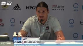 Football / Ibrahimovic : "L'équipe est forte" 01/08