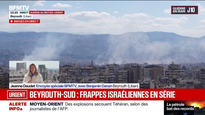 Guerre au Moyen-Orient: des frappes israéliennes visent des infrastructures bancaires du Hezbollah