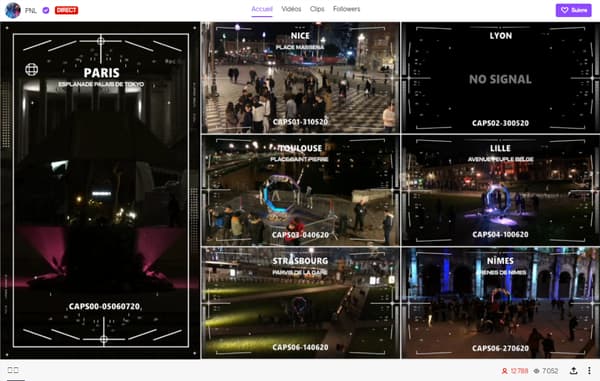 Les dernières images du live de PNL, vers 21h30 Les dernières images du live de PNL, vers 21h30