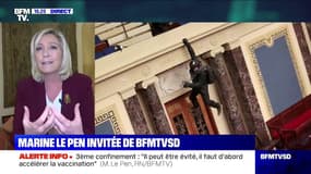 Marine Le Pen: l'invasion du Capitole est "un acte grave contre la démocratie"