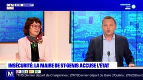 Insécurité: "On a doublé les effectifs", explique Marylène Millet, maire de Saint-Genis-Laval