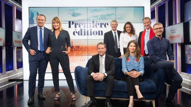 L'équipe de "Première Edition" sur BFMTV