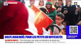 Golfe-Juan: la visite du père Noël pour des enfants placés en foyer