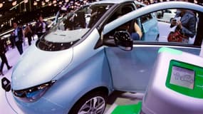 La Renault Zoe, 100% électrique, est la bonne surprise du Mondial de l'automobile.