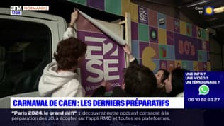 Carnaval de Caen: les derniers préparatifs avant le défilé