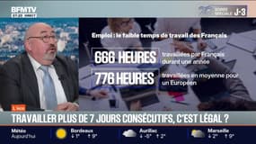 BFM éco : Travailler plus de 7 jours consécutifs, c'est légal ? - 24/11