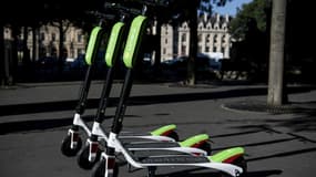 Des trottinettes en libre-service à Paris (image d'illustration).