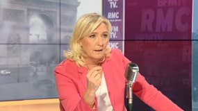 Marine Le Pen, présidente du RN, le 13 octobre 2020