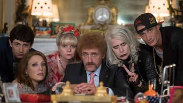 Claire Nadeau, Isabelle Nanty, Jean-Paul Rouve, Pierre Lottin, Sarah Stern et Theo Fernandez dans "Les Tuche 3", en salles le 31 janvier 2018 - Pathé