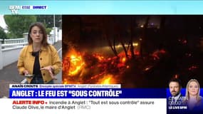 Incendie à Anglet: le feu est sous contrôle mais 65 hectares sont toujours menacés