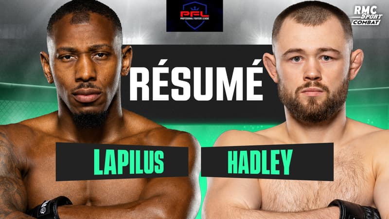 RÉSUMÉ PFL : Lapilus peut-il obtenir une chance au titre après son combat contre Hadley ?