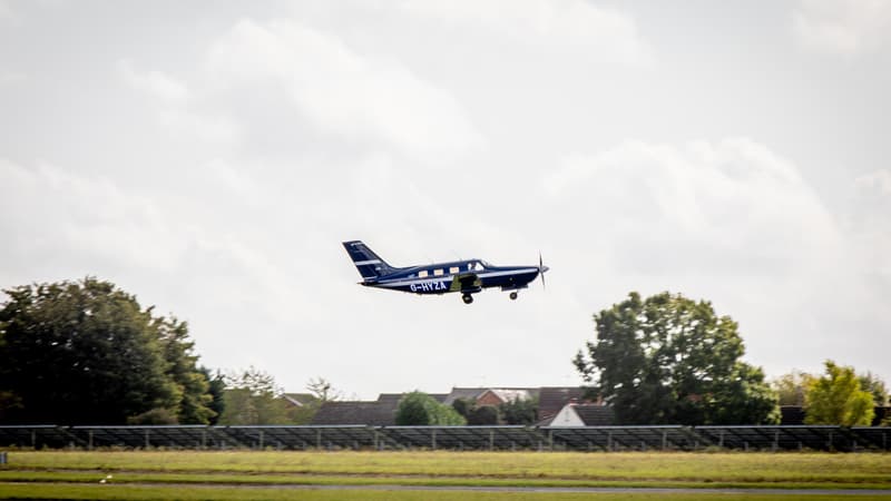 Le petit avion à hydrogène Piper M de ZeroAvia.
