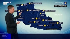 Météo: un temps mitigé dans le Nord et le Pas-de-Calais, jusqu'à 28°C dans l'après-midi