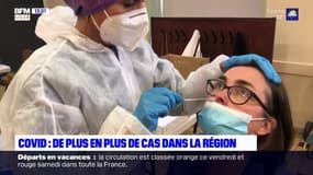 Covid-19: de plus en plus de cas testés positifs dans les Hauts-de-France