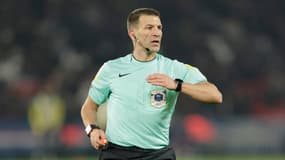 Jérémy Stinat lors du match entre le Paris Saint-Germain et le FC Nantes, le 30 novembre 2024
