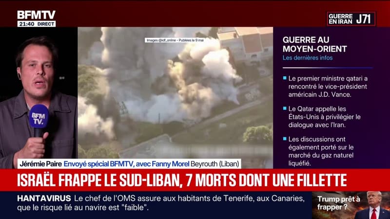 Les frappes israéliennes se sont intensifiées dans le sud-Liban