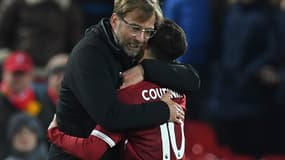 Jürgen Klopp et Philippe Coutinho.