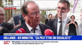 "Je n'ai pas la volonté de laisser le chaos s'installer et laisser l'extrême droite utiliser le chaos", déclare François Hollande