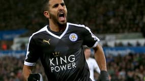 Riyad Mahrez, joueur de l'année en Premier League