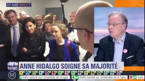 Anne Hidalgo rassemble sa majorité: "c’était une rencontre pour refaire le point, pour se réengager"