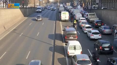 Pic de pollution à Paris : circulation alternée