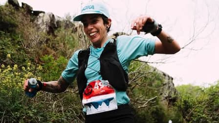 L'ultra-marathonienne espagnole Cristina Santurino