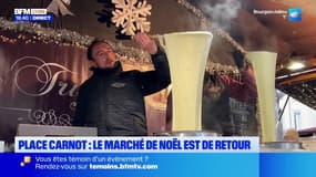 Place Carnot : le marché de Noël est de retour