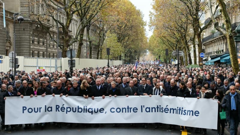 Marseille, Paris, Strasbourg... La plus forte mobilisation contre l'antisémitisme depuis 1990
