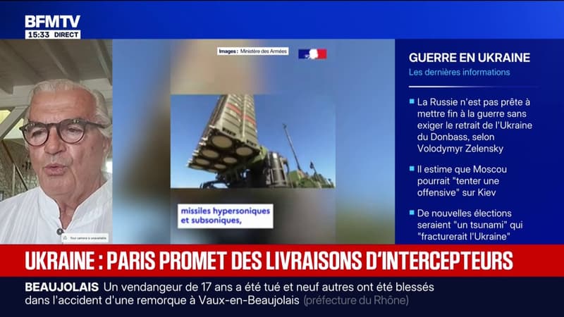 Guerre en Ukraine: "La lenteur de la réponse apparaît pour les Russes comme un signe de faiblesse de l'Union européenne", estime Hugues Pernet, premier ambassadeur de France en Ukraine