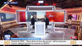 Stanislas Guerini, délégué général de la République En Marche: "Je ne voulais pas d'un engagement présidentiel qui commence à s'appliquer au mois de juin."