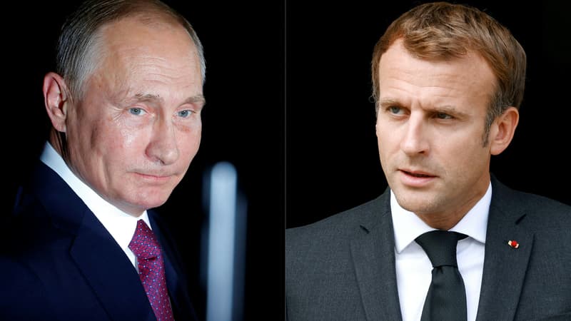 Vladimir Poutine critique Emmanuel Macron pour avoir rendu publics leurs échanges téléphonique