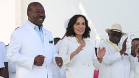 Ali Bongo et son épouse Sylvia Bongo Ondimba, le 10 juillet 2023.