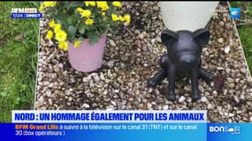 Nord: un hommage également pour les animaux