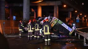 Un accident de bus a fait au moins 21 morts à Venise en Italie mardi soir