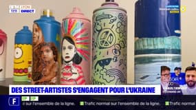 Des street-artistes s'engagent pour l'Ukraine