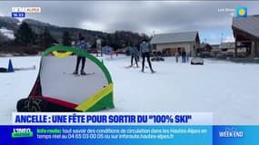 Hautes-Alpes: une fête pour sortir du "100% ski" à Ancelle