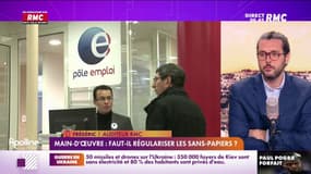"J'ai du mal à comprendre qu'on veuille régulariser des sans-papiers alors qu'il y a 5 millions de chômeurs en France", Fréderic