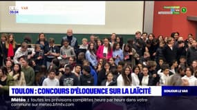 Toulon: des collégiens participent à un concours d'éloquence sur la laïcité