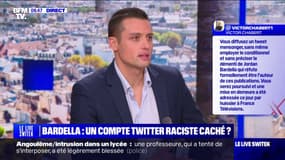 "Aucun élément": un membre du Conseil national du RN revient les accusations d'un compte Twitter raciste tenu par Jordan Bardella