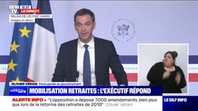 Retraites: Olivier Véran affirme suivre la mobilisation "avec humilité"