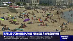 Covid-19: la mairie des Sables-d'Olonne ferme l'accès à ses plages 3h par jour à marée haute