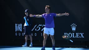 Luca Van Assche à l'Open d'Australie, 15 janvier 2024