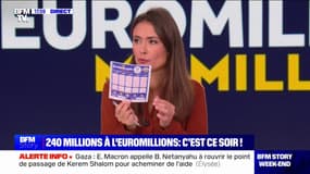 EuroMillions: la grille de Julie Hammett et de ses invités pour le tirage record de 240 millions d'euros