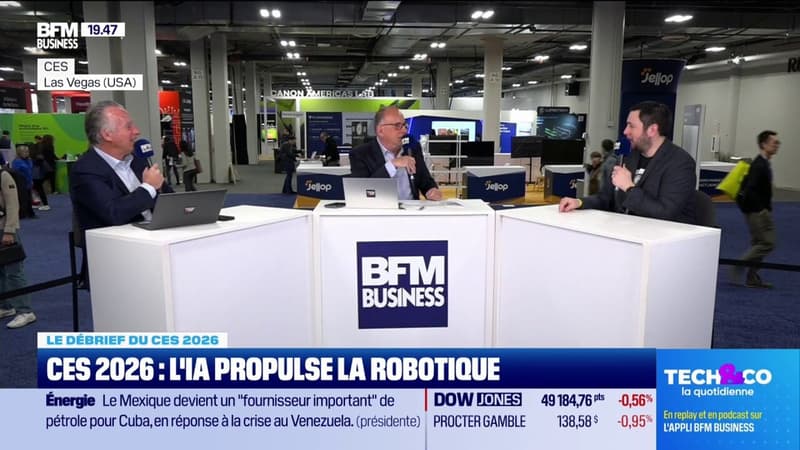 CES 2026 : l'IA propulse la robotique